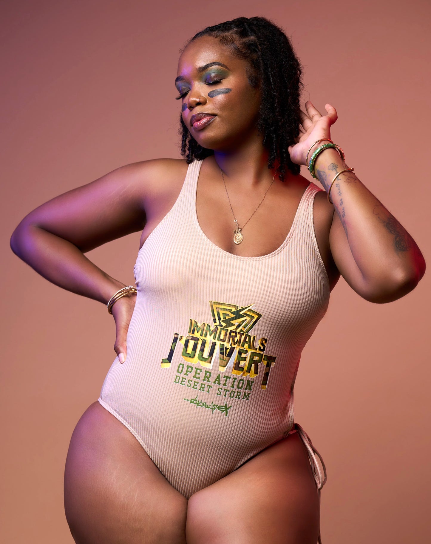 IMMORTALS J'OVERT: OPERATION DESERT STORM MONOKINI OR BODYSUIT