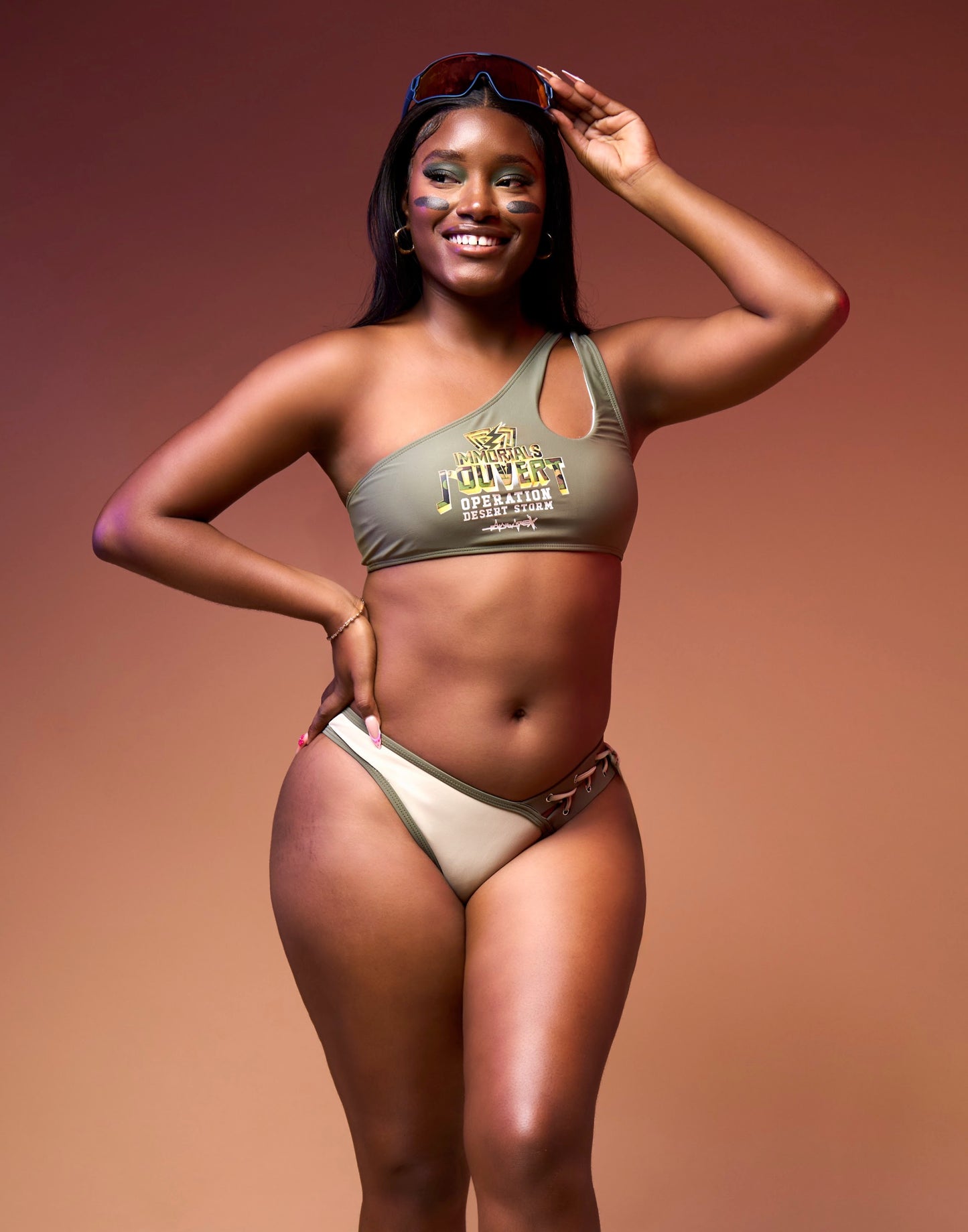 IMMORTALS J'OVERT: OPERATION DESERT STORM MONOKINI OR BODYSUIT