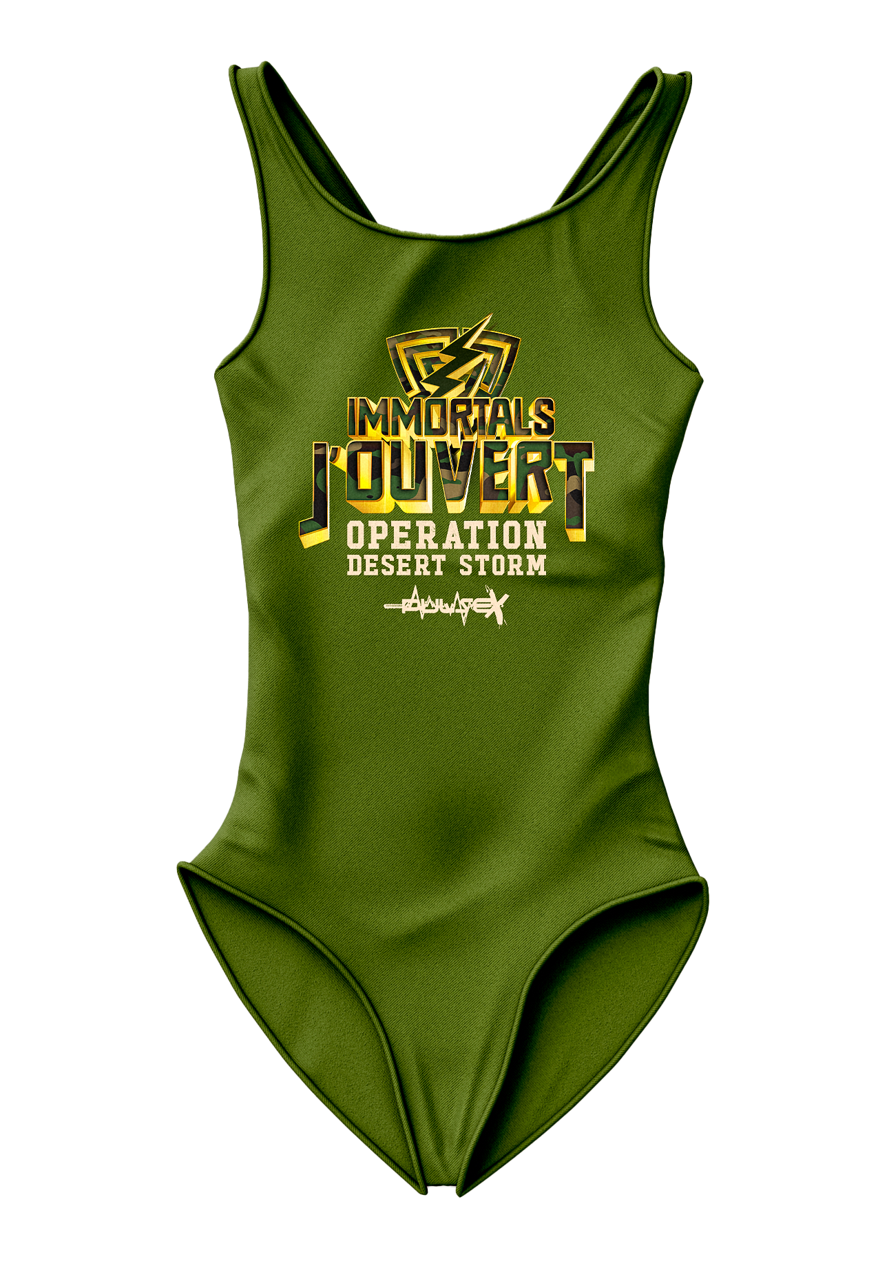 IMMORTALS J'OVERT: OPERATION DESERT STORM MONOKINI OR BODYSUIT
