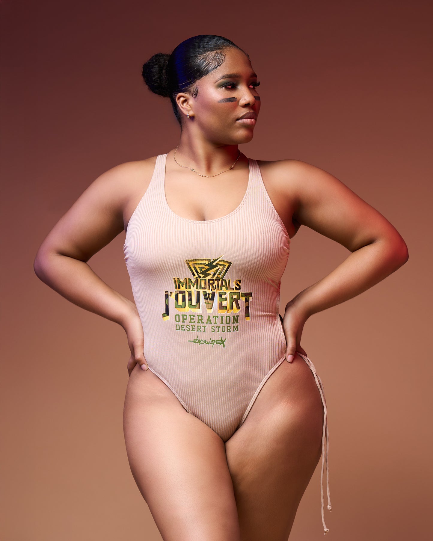 IMMORTALS J'OVERT: OPERATION DESERT STORM MONOKINI OR BODYSUIT