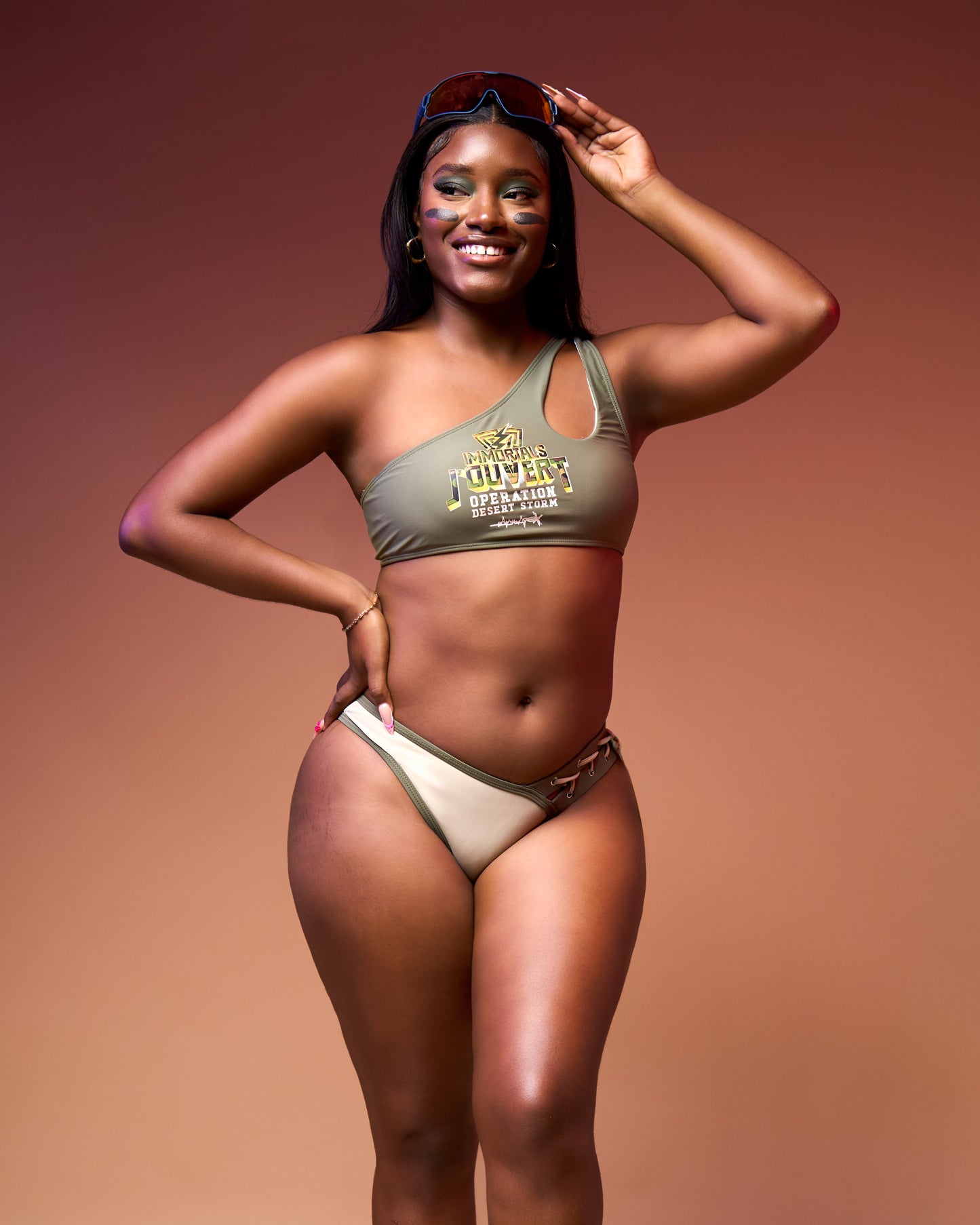 IMMORTALS J'OVERT: OPERATION DESERT STORM MONOKINI OR BODYSUIT